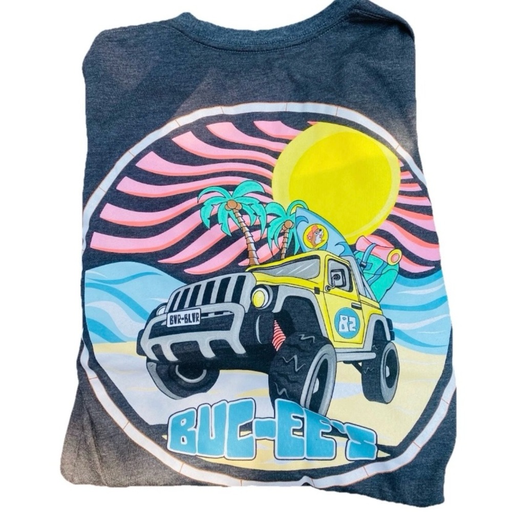 Buc-ee's Beach Cruiser Graphic T-Shirt Adult Size Small